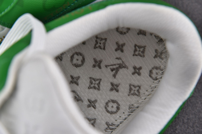 NIKE LOW AIR FORCE 1 X  green white