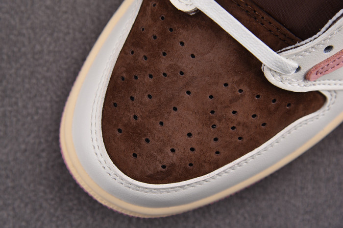 Travis Scott x Air Jordan 1 Low OG Velvet Brown DM7866-212
