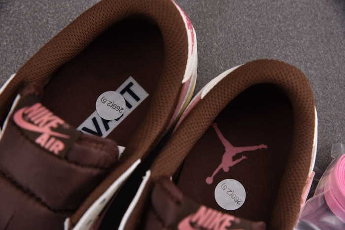 Travis Scott x Air Jordan 1 Low OG Velvet Brown DM7866-212