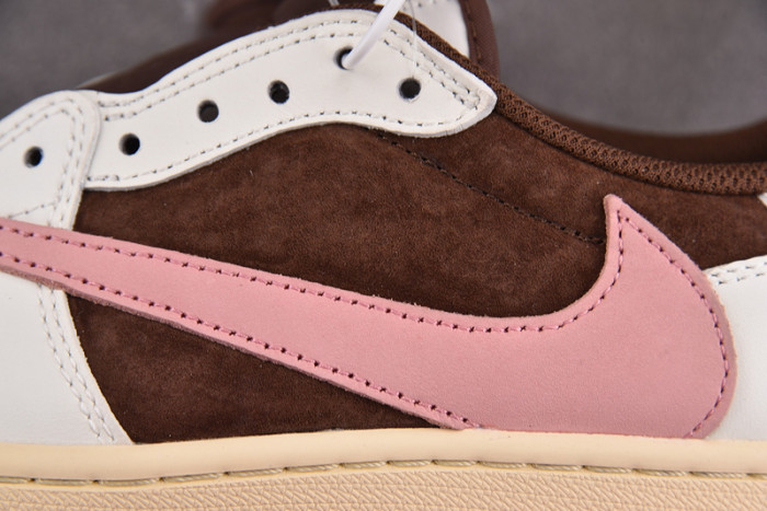 Travis Scott x Air Jordan 1 Low OG Velvet Brown DM7866-212