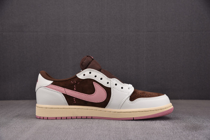 Travis Scott x Air Jordan 1 Low OG Velvet Brown DM7866-212