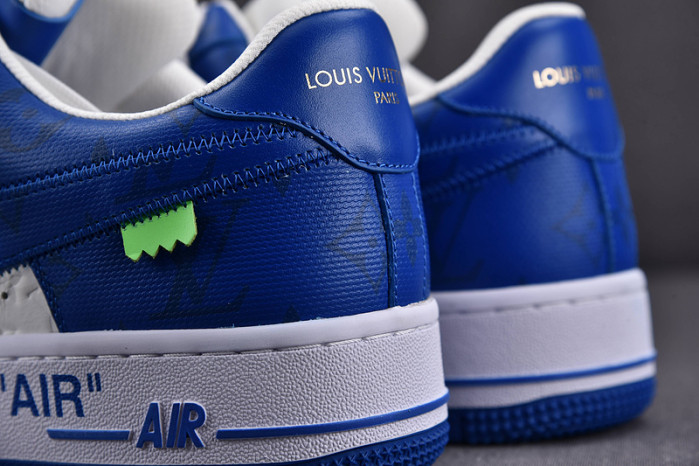 NIKE LOW AIR FORCE 1 X  bule white