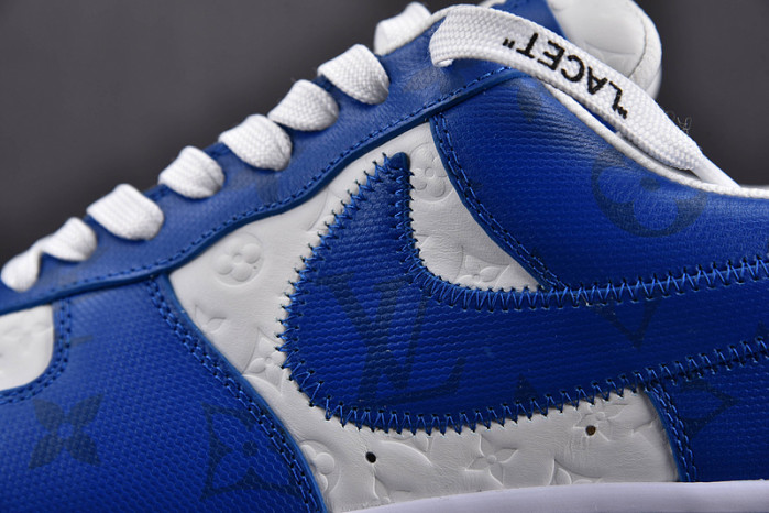NIKE LOW AIR FORCE 1 X  bule white