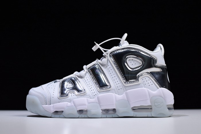 Nike Air More Uptempo White Chrome Blue Tint 917593-100