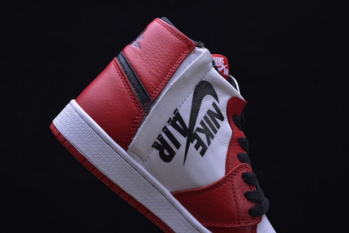 The Air Jordan 1 Rebel “Chicago” red AT4151-100