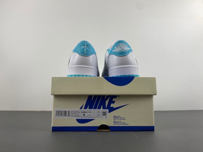 TRAVIS SCOTT X AIR JORDAN WHITE bule DM7866-771