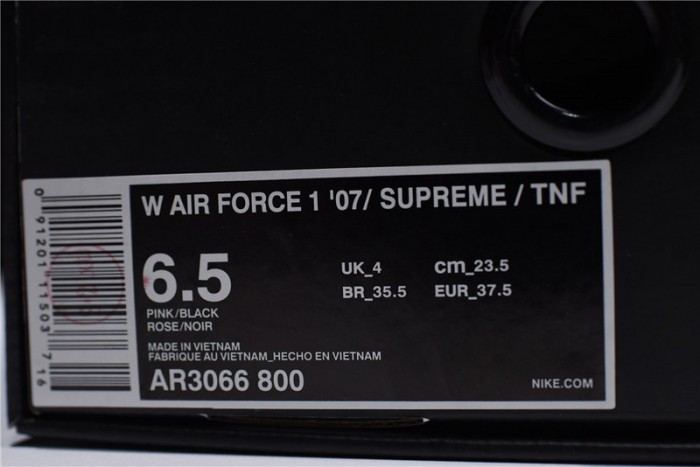 S*p*e x the n0*h f**e x nike air force 1  pink ar3066-800
