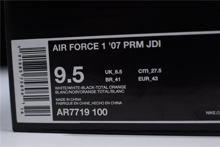 Nike Air Force 1 07 Just Do It Pack White  AR7719-100