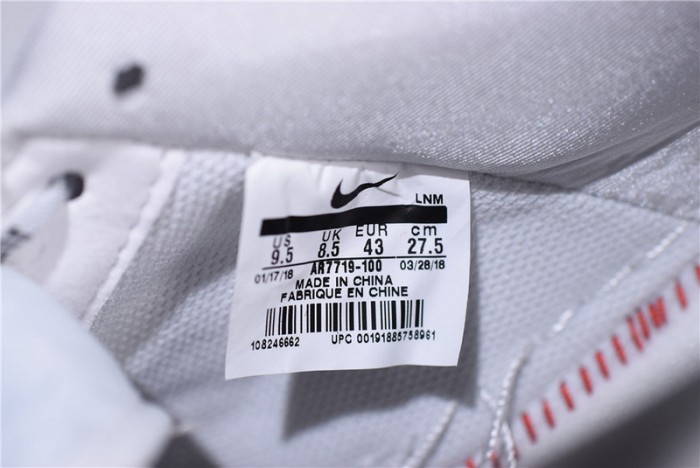 Nike Air Force 1 07 Just Do It Pack White  AR7719-100