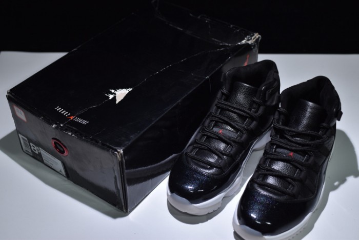 JORDAN 11 RETRO BP "72-10" black 378037-002