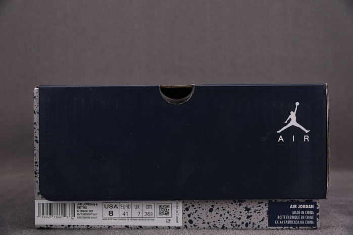 AIR JORDAN 6 “MIDNIGHT NAVY” CT8529-141