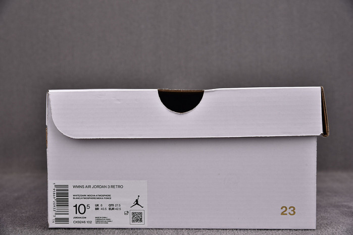 AIR JORDAN 3 RETRO NEAPOLITAN DARK MOCHA CK9246-102