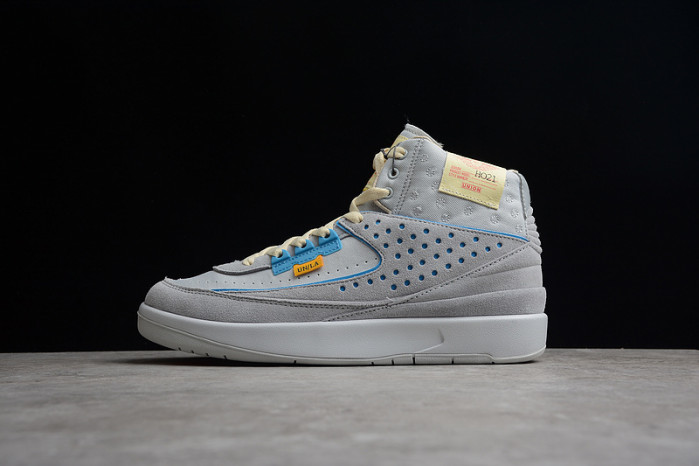 JORDAN 2 RETRO UNION GREY FOG DN3802-001