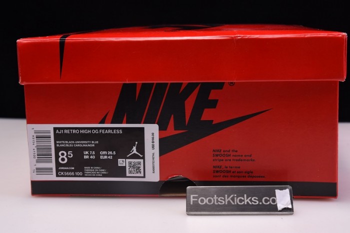 Air Jordan 1 Fearless CK5666-100