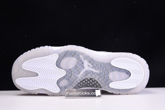 AIR Jordan 11 White Metallic Silver Vast Grey AR0715-100