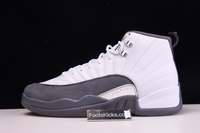 AIR JORDAN 12 GS White / Dark Grey 153265-160
