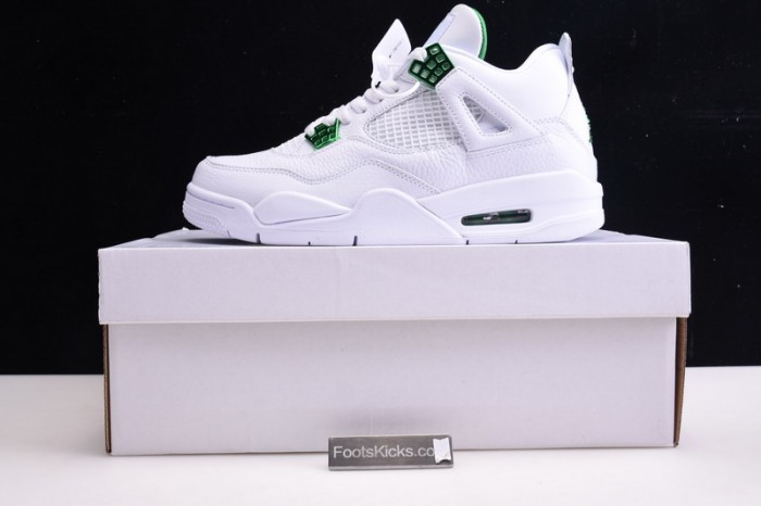Air Jordan 4 Retro “Pure Money”  white green CT8527-113