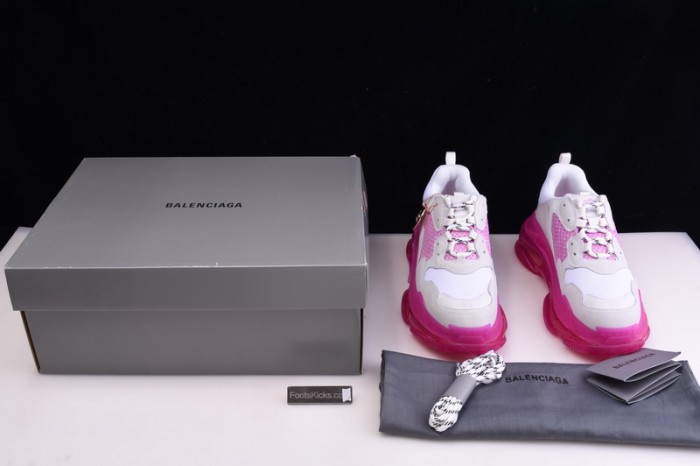 TRIPLES TRAINER CLEAR SOLE SNEAKERS 3000016