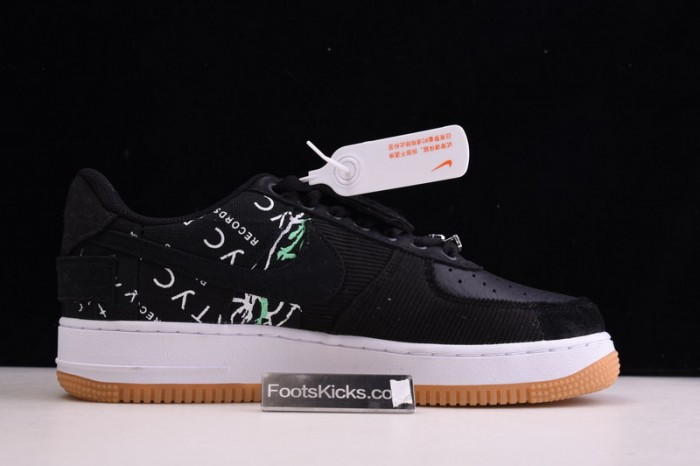 Travis Scott x Nike Air Force 1 Astroworld Black CN2405 901