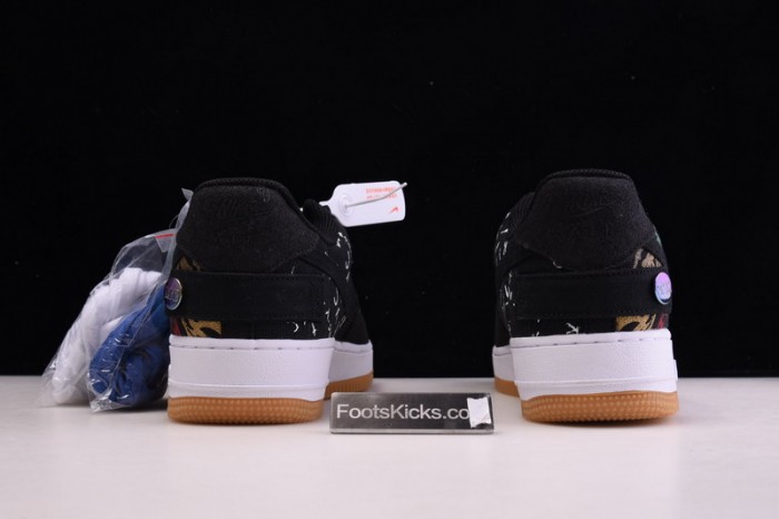 Travis Scott x Nike Air Force 1 Astroworld Black CN2405 901