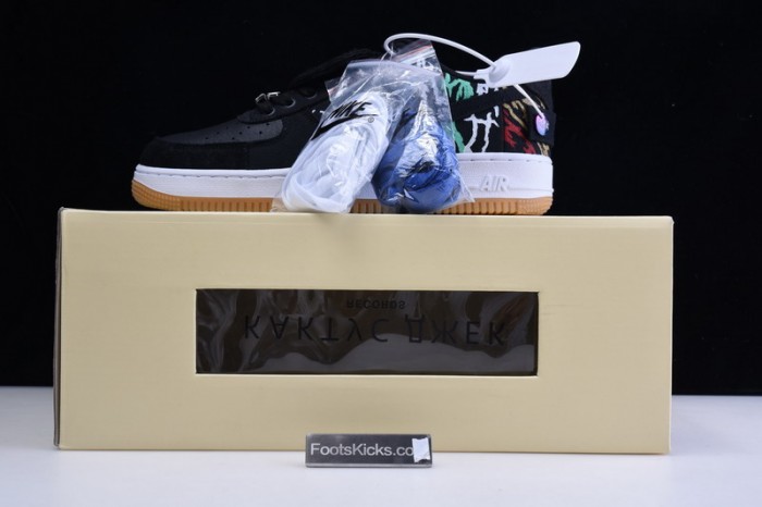 Travis Scott x Nike Air Force 1 Astroworld Black CN2405 901