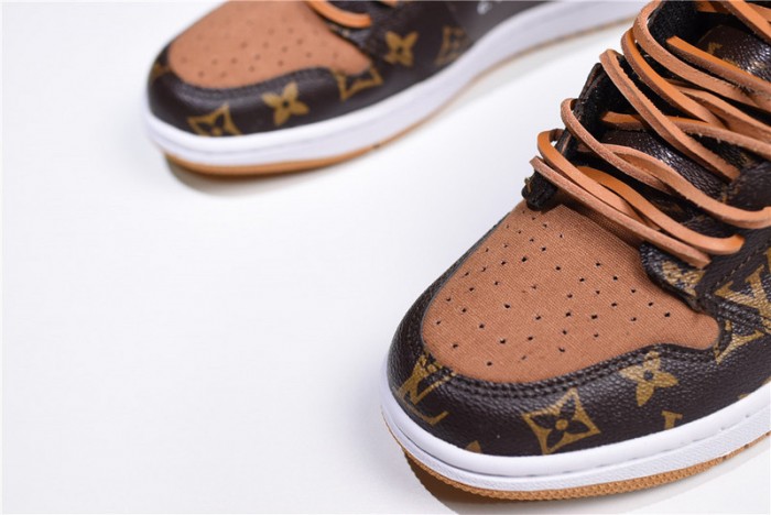 l**is V*t*n x ofw x air jordan 1 customs mens aq0818-202