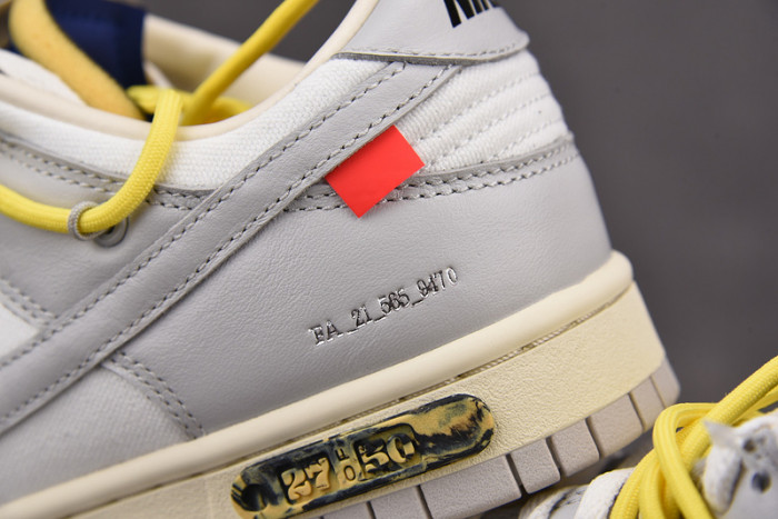 OFW X DUNK LOW “27 OF 50” DM1602-120