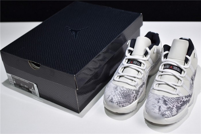 Air Jordan 11 Low Snakeskin Light Bone CD6846-002