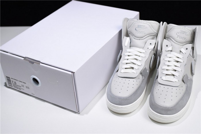 Air Force 1 High PSNY Silver Grey  AO9292-001