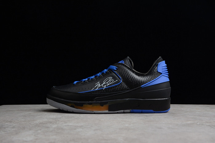 AIR Jordan 2 Retro Low SP OFW Black Blue DJ4375-004