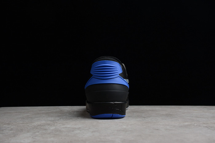 AIR Jordan 2 Retro Low SP OFW Black Blue DJ4375-004