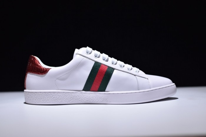 G*u*i ace embroidered low-top sneaker with tiger mens