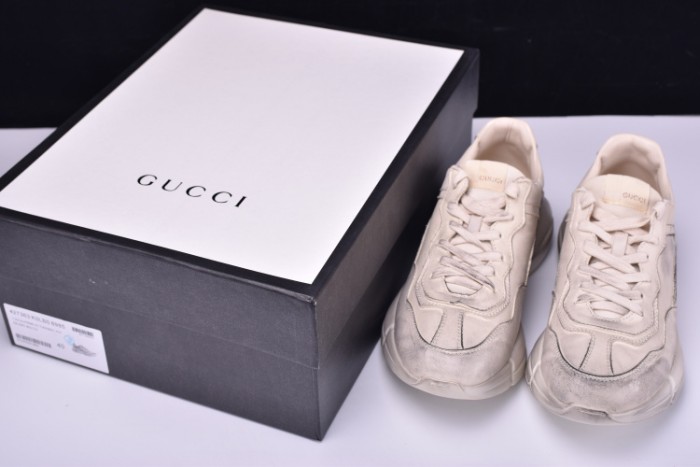 G*u*i rhyton vintage trainer sneaker 498917 a9l00 9522