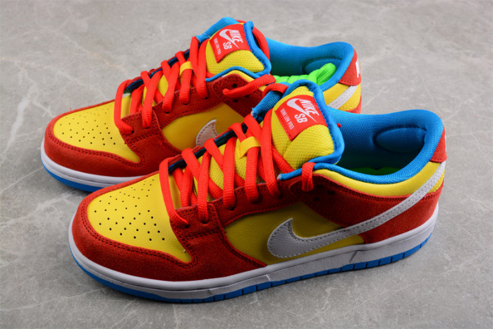 NIKE SB DUNK LOW BART SIMPSON BQ6817-602