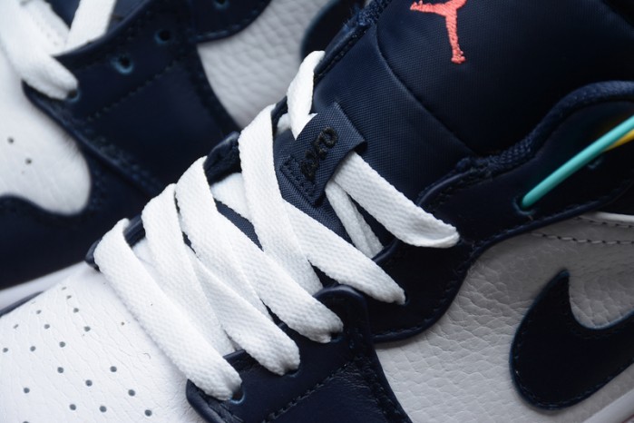 Air Jordan 1 Low Obsidian Ember Glow  553558-481