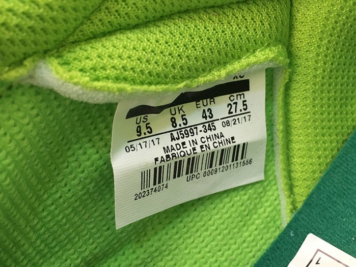 AIR JORDAN 1 RETRO HI “Gatorade”  Cyber mens AJ5997-345