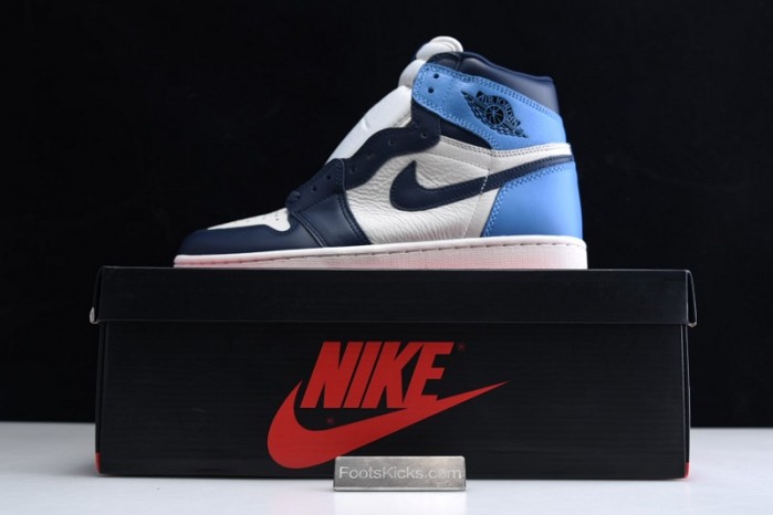 Air Jordan 1 Obsidian University Blue 555088-140