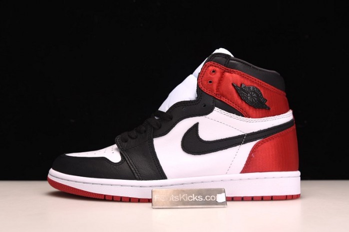 Air Jordan 1 Satin Black Toe CD0461-016