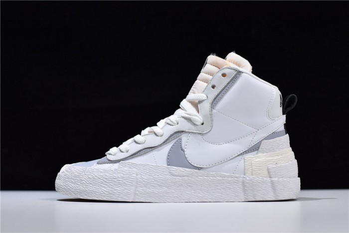 Sacai x Blazer Mid White Grey BV0072-100