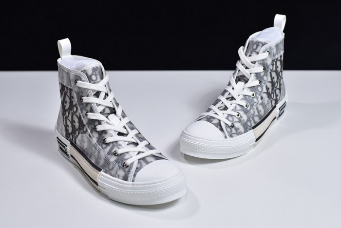 B23 Oblique High Top Sneakers white T004801-1069