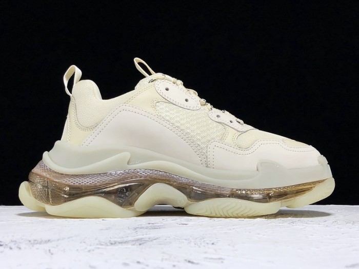 TRIPLES TRAINER CLEAR SOLE SNEAKERS 3000015