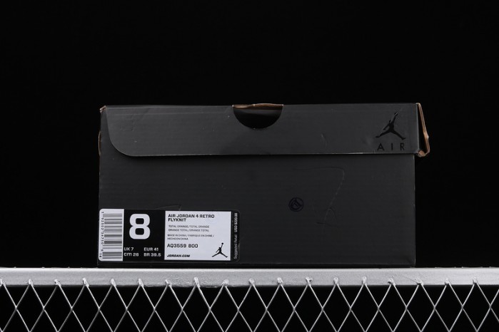 Air Jordan 4 Flyknit Orange AQ3559-800