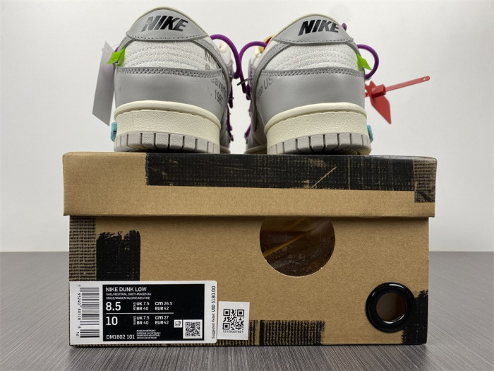 OFW X DUNK LOW “45 OF 50” DM1602-101