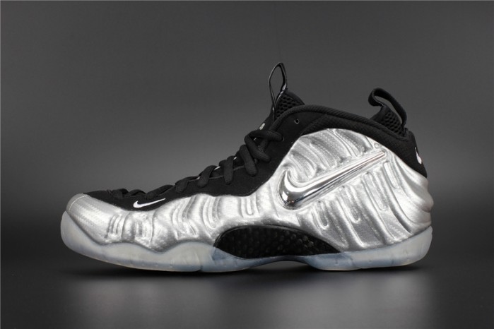 Nike Air Foamposite Pro PRM “Silver Surfer” metallic silver mens 616750-004