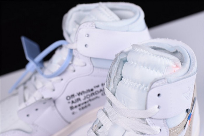 OFW Air Jordan 1 Retro High White AQ0818-100