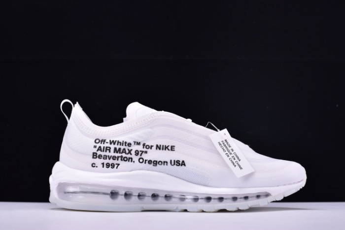 OFW X Air Max 97 The Ten White Cone Ice Blue AJ4585-100