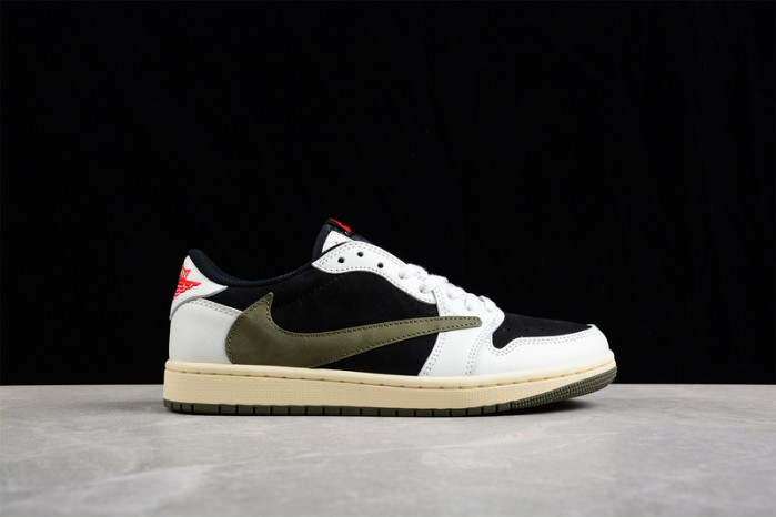 Travis Scott x Air Jordan 1 Low OG Olive DZ4137-106