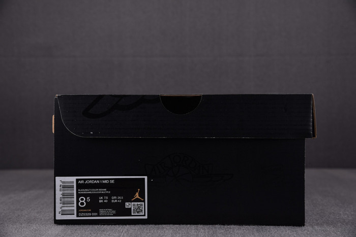 Air Jordan 1 Mid Tartan  DZ5329-001