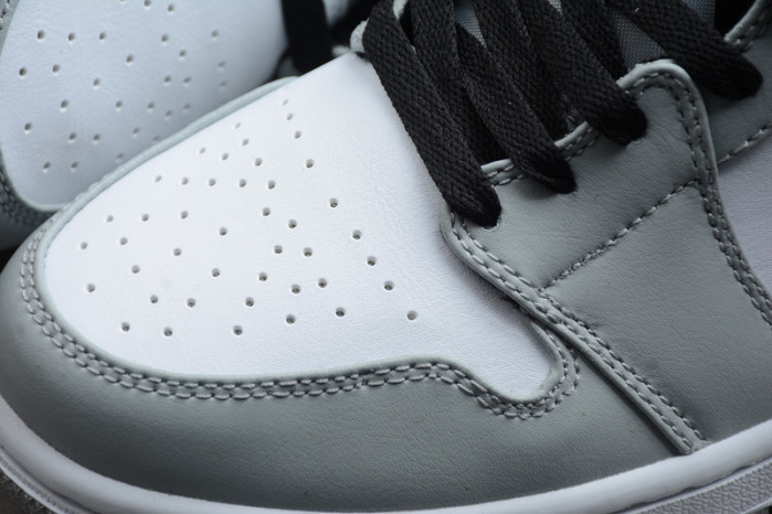 AIR JORDAN 1 MID LIGHT SMOKE GREY 554724-092