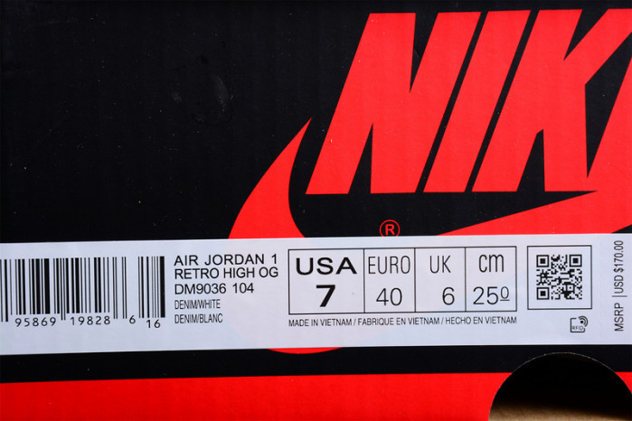 Air Jordan 1 High OG WMNS Denim DM9036-104